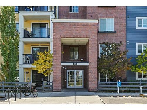 1416-99 Copperstone Park Se, Calgary, AB - Outdoor With Balcony With Facade