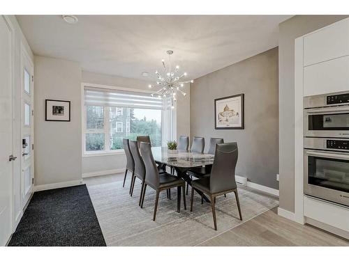 2-2605 15 Street Sw, Calgary, AB - Indoor Photo Showing Dining Room