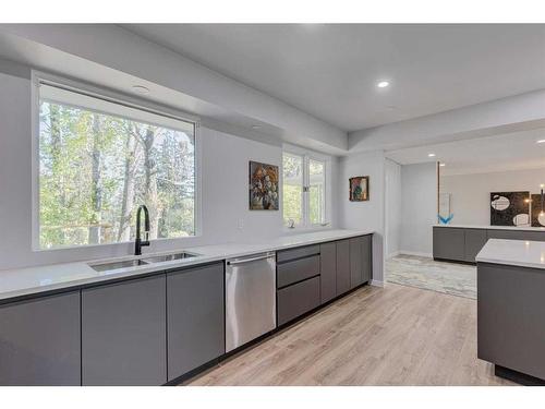 82 Massey Place Sw, Calgary, AB - Indoor Photo Showing Kitchen With Double Sink