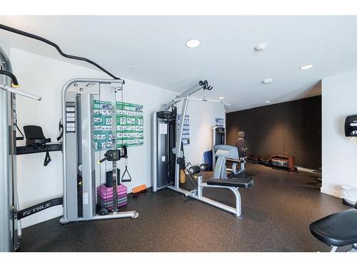 1504-303 13 Avenue Sw, Calgary, AB - Indoor Photo Showing Gym Room