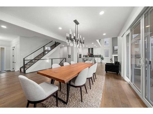 216 Discovery Drive Sw, Calgary, AB - Indoor Photo Showing Dining Room