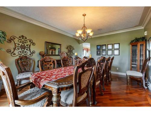 63059A Township Road 382, Rural Clearwater County, AB - Indoor Photo Showing Dining Room