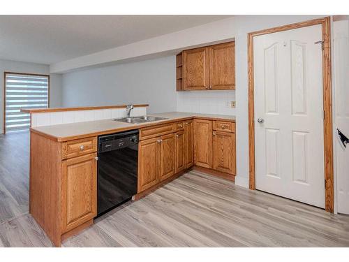 16 Saddletree Court Ne, Calgary, AB - Indoor Photo Showing Kitchen With Double Sink