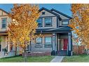 2120 Reunion Square Nw, Airdrie, AB  - Outdoor With Deck Patio Veranda With Facade 