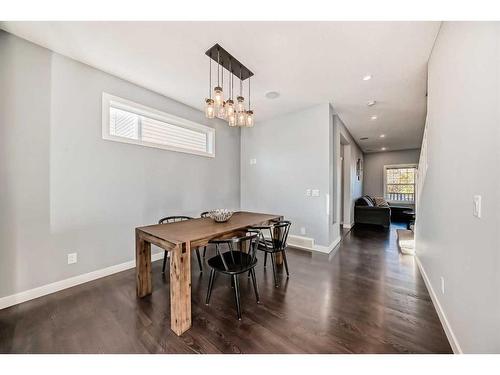 2120 Reunion Square Nw, Airdrie, AB - Indoor Photo Showing Dining Room