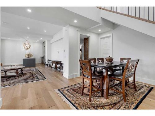 580 Marine Drive Se, Calgary, AB - Indoor Photo Showing Dining Room