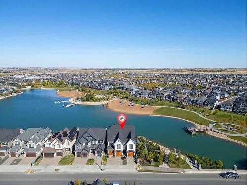 580 Marine Drive Se, Calgary, AB - Outdoor With Body Of Water With View