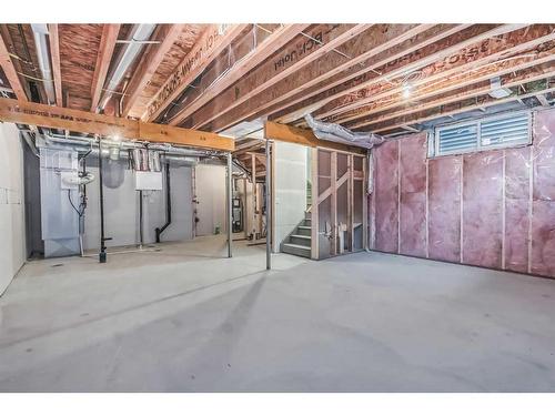 157 Belmont Villas Sw, Calgary, AB - Indoor Photo Showing Basement