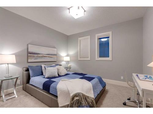 107 Mystic Ridge Park Sw, Calgary, AB - Indoor Photo Showing Bedroom