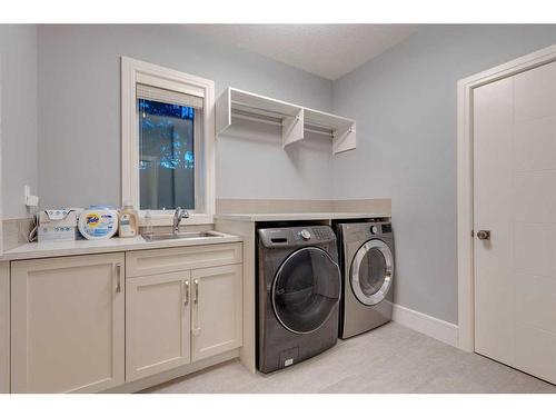 107 Mystic Ridge Park Sw, Calgary, AB - Indoor Photo Showing Laundry Room