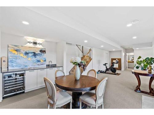 653 Quarry Way Se, Calgary, AB - Indoor Photo Showing Dining Room