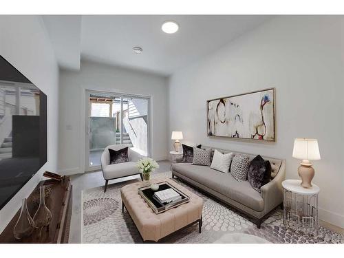 2033 32 Avenue Sw, Calgary, AB - Indoor Photo Showing Living Room