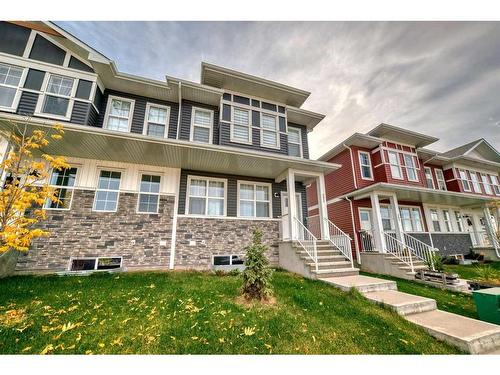 257 Dawson Way, Chestermere, AB - Outdoor With Facade