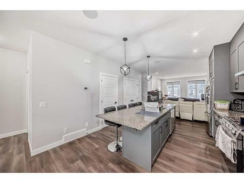 162 Ambleton Drive Nw, Calgary, AB - Indoor Photo Showing Kitchen With Upgraded Kitchen