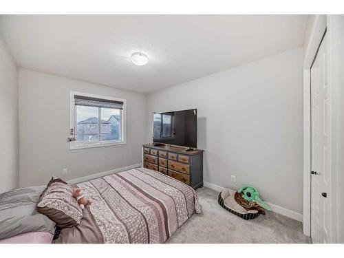 162 Ambleton Drive Nw, Calgary, AB - Indoor Photo Showing Bedroom