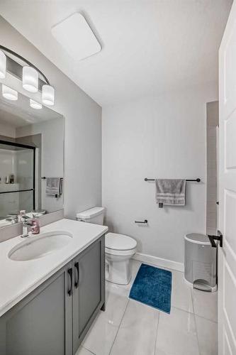 162 Ambleton Drive Nw, Calgary, AB - Indoor Photo Showing Bathroom