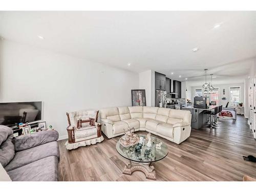 162 Ambleton Drive Nw, Calgary, AB - Indoor Photo Showing Living Room