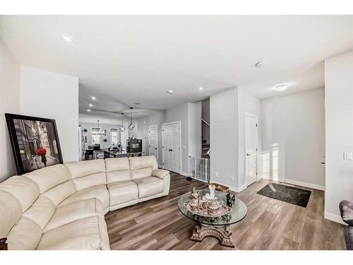 162 Ambleton Drive Nw, Calgary, AB - Indoor Photo Showing Living Room