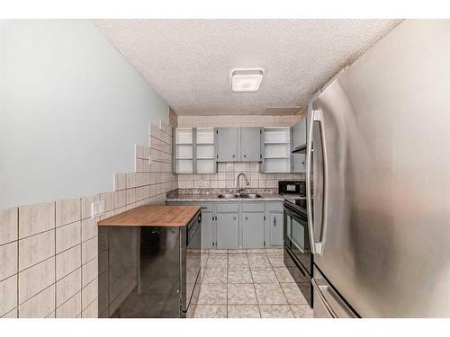 522 43 Street Se, Calgary, AB - Indoor Photo Showing Kitchen With Double Sink