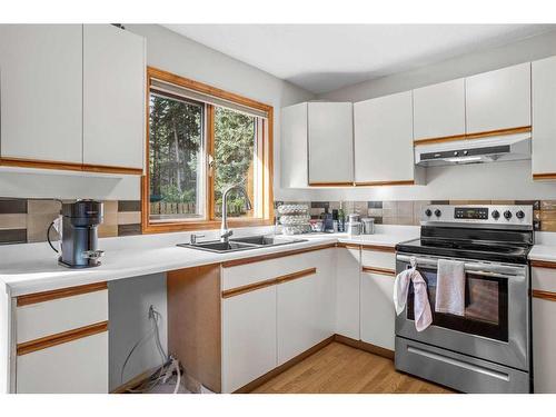 20 Pinewood, Canmore, AB - Indoor Photo Showing Kitchen With Double Sink