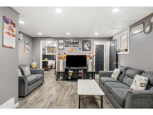 216 Taradale Drive Ne, Calgary, AB - Indoor Photo Showing Basement