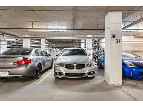 303-35 Inglewood Park Se, Calgary, AB - Indoor Photo Showing Garage