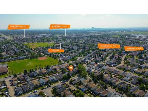 168 Castlegreen Close Ne, Calgary, AB - Outdoor With View