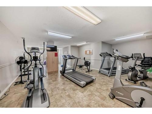 108-15 Everstone Drive Sw, Calgary, AB - Indoor Photo Showing Gym Room