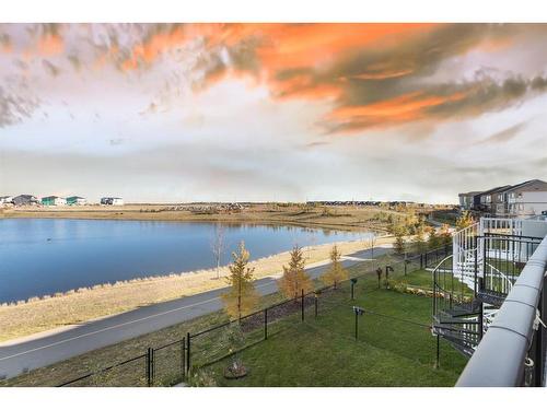 32 Cornerbrook Common Ne, Calgary, AB - Outdoor With Body Of Water With View