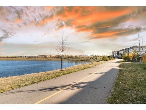 32 Cornerbrook Common Ne, Calgary, AB - Outdoor With Body Of Water With View