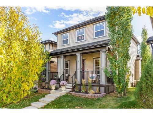 7 Reunion Grove Nw, Airdrie, AB - Outdoor With Deck Patio Veranda With Facade