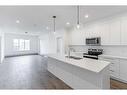 3601-60 Skyview Ranch Road Ne, Calgary, AB  - Indoor Photo Showing Kitchen With Double Sink With Upgraded Kitchen 