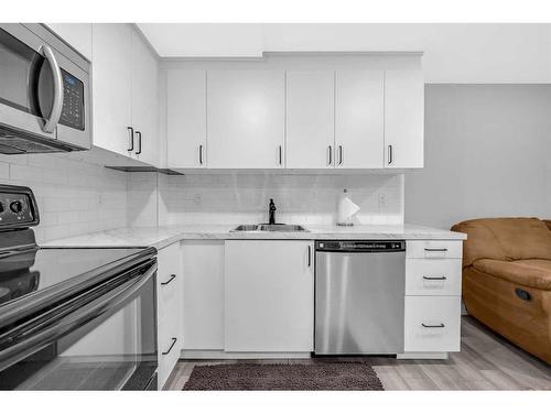 139 Howse Crescent Ne, Calgary, AB - Indoor Photo Showing Kitchen With Stainless Steel Kitchen