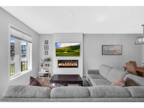 139 Howse Crescent Ne, Calgary, AB - Indoor Photo Showing Living Room