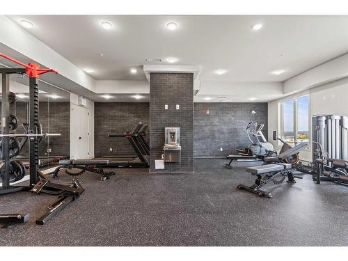 308-3932 University Avenue Nw, Calgary, AB - Indoor Photo Showing Gym Room