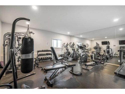 1416-181 Skyview Ranch Manor Ne, Calgary, AB - Indoor Photo Showing Gym Room