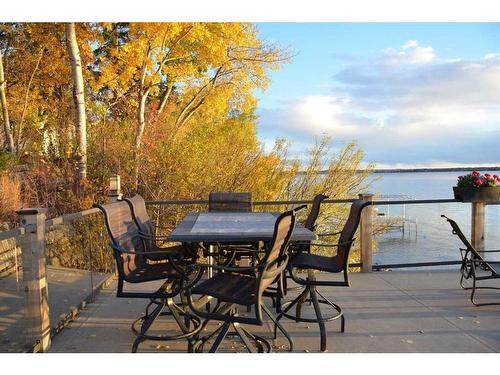 141 Birchcliff Road, Birchcliff, AB - Outdoor With Body Of Water With Deck Patio Veranda With View