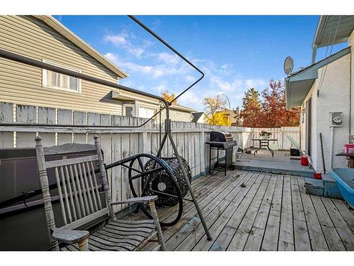 100 Castlegrove Road Ne, Calgary, AB - Outdoor With Deck Patio Veranda With Exterior