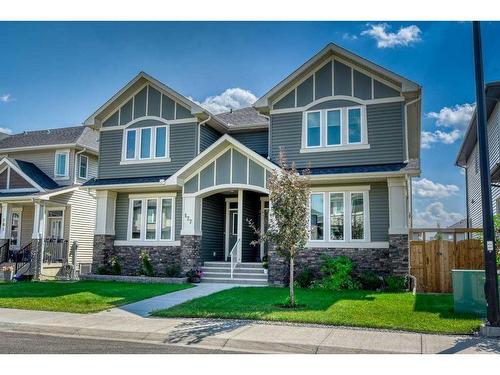 173 Willow Street, Cochrane, AB - Outdoor With Facade