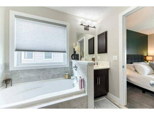 173 Willow Street, Cochrane, AB - Indoor Photo Showing Bathroom