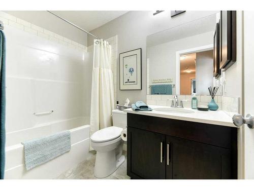 173 Willow Street, Cochrane, AB - Indoor Photo Showing Bathroom