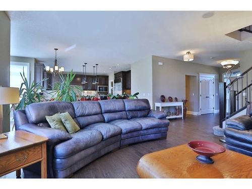 66 Silverado Ranch Way Sw, Calgary, AB - Indoor Photo Showing Living Room