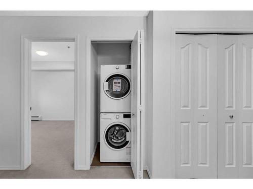 321-7180 80 Avenue Ne, Calgary, AB - Indoor Photo Showing Laundry Room