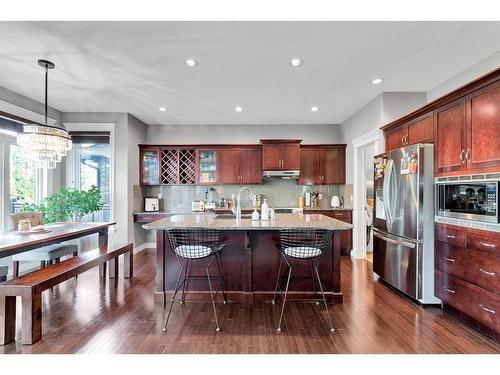 101 West Coach Place Sw, Calgary, AB - Indoor Photo Showing Kitchen With Stainless Steel Kitchen