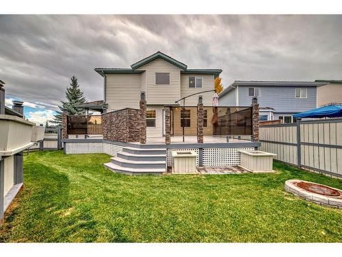 114 Bow Ridge Crescent, Cochrane, AB - Outdoor With Deck Patio Veranda