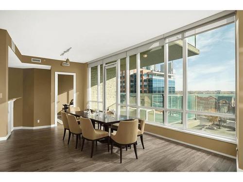 706-1410 1 Street Se, Calgary, AB -  Photo Showing Dining Room