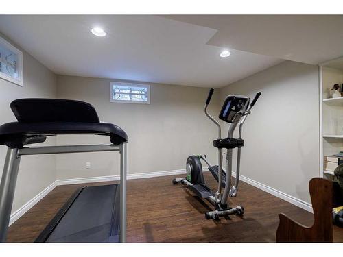 152 Whitlock Close Ne, Calgary, AB - Indoor Photo Showing Gym Room