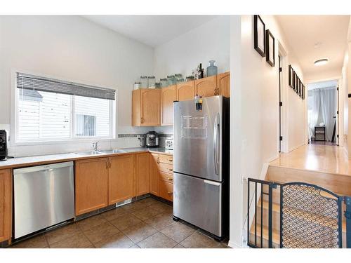 38 Coville Square Ne, Calgary, AB - Indoor Photo Showing Kitchen With Double Sink