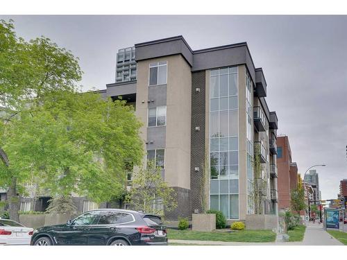 209-910 18 Avenue Sw, Calgary, AB - Outdoor With Facade