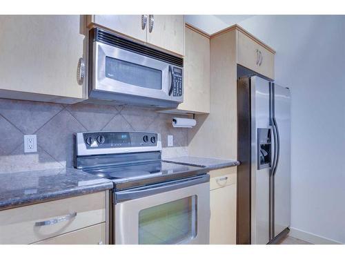 209-910 18 Avenue Sw, Calgary, AB - Indoor Photo Showing Kitchen